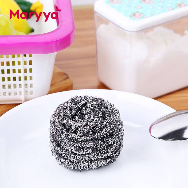 Customized Maryya Kitchen Cleaning Tool Stainless Steel Wool Metal Scouring Pads