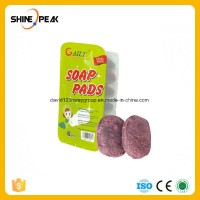 Hot Oval Soap Pad Scouring Pads Steel Wool Filled Pads